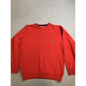 Woods & Gray‎ Sweater Mens XL Pullover Red Holiday 100% Cotton Preppy 80509